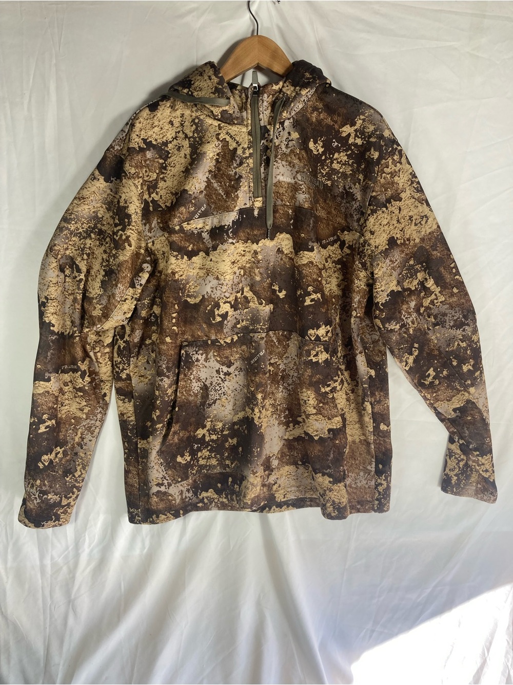 RedHead Men's camo Hoodie in Brown and Tan size large